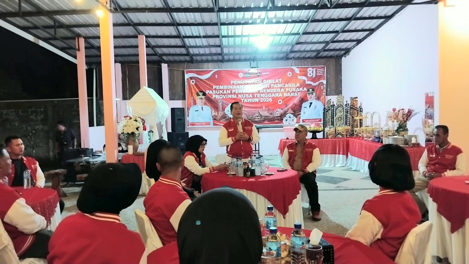 Apresiasi Purna-Paskibra, Gubernur NTB Tekankan Mental Disiplin dan Kepedulian Kemanusiaan