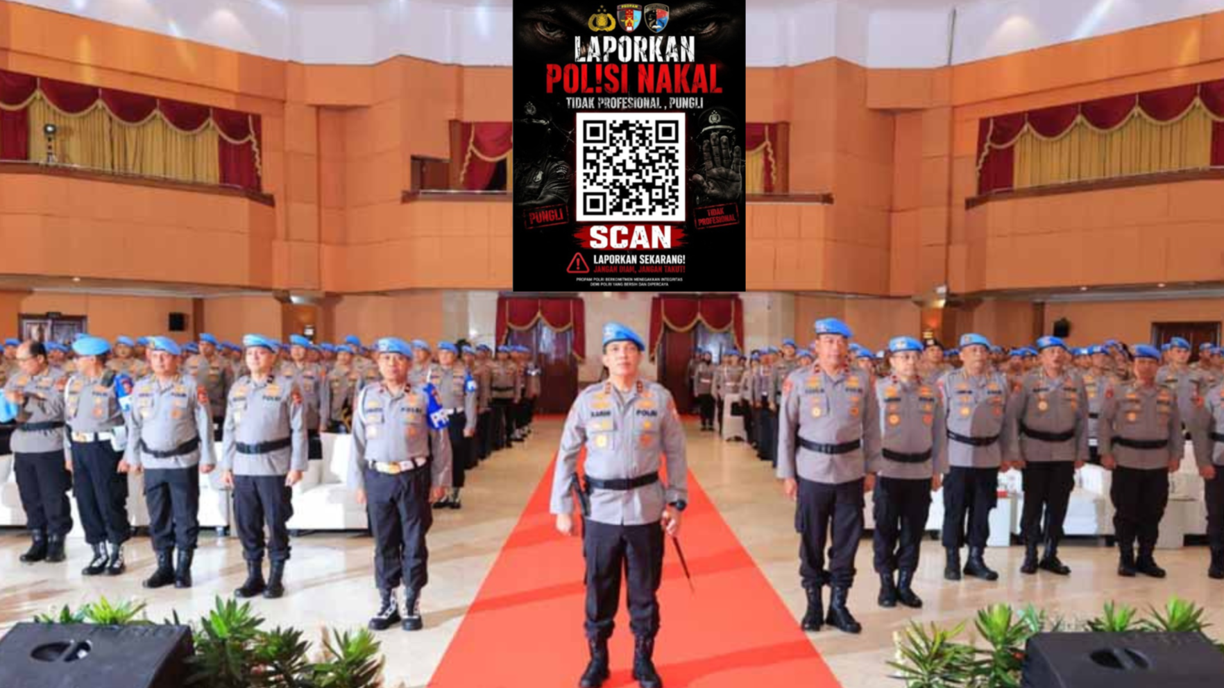 Propam Polri Kampanyekan “Berani Lapor”, Warganet Pertanyakan Efektivitas Pengaduan Masyarakat