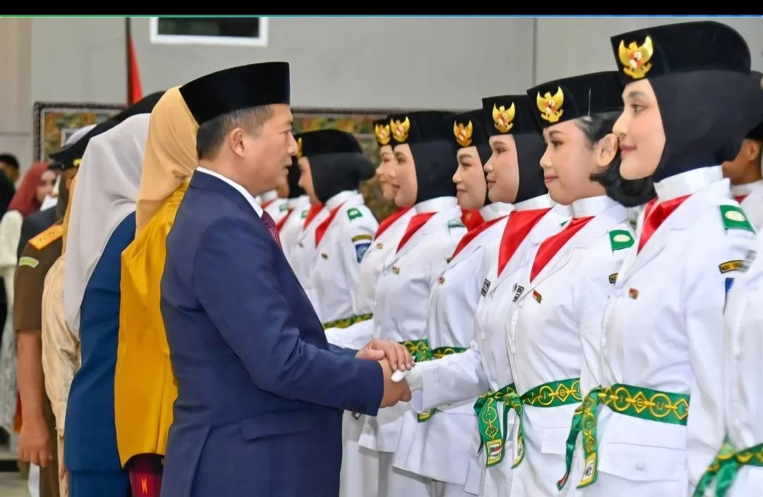 Gubernur Lalu Iqbal Kukuhkan 28 Paskibraka NTB 2026, Pesankan Karakter, Keteladanan, serta Persatuan dan Cinta Daerah