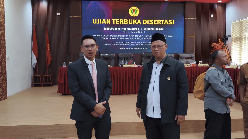 Raih Gelar Doktor, Dr. Nauvar Furqony Farinduan (Bang Farin) Dorong Reformasi Politik Hukum Pokir DPRD dalam Rencana Kerja Pemda