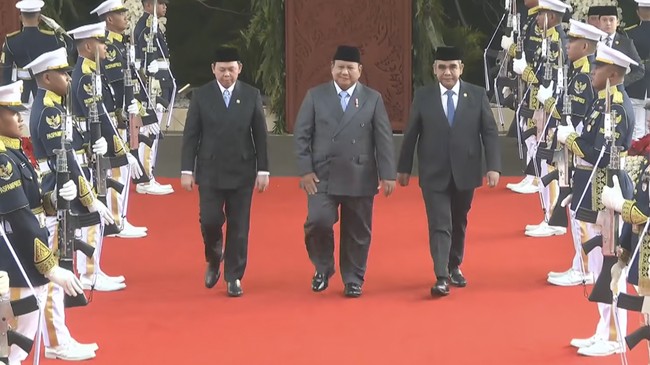 Prabowo Hadiri Sidang Tahunan di Gedung DPR, Agendakan Dua Pidato Kenegaraan Hari Ini