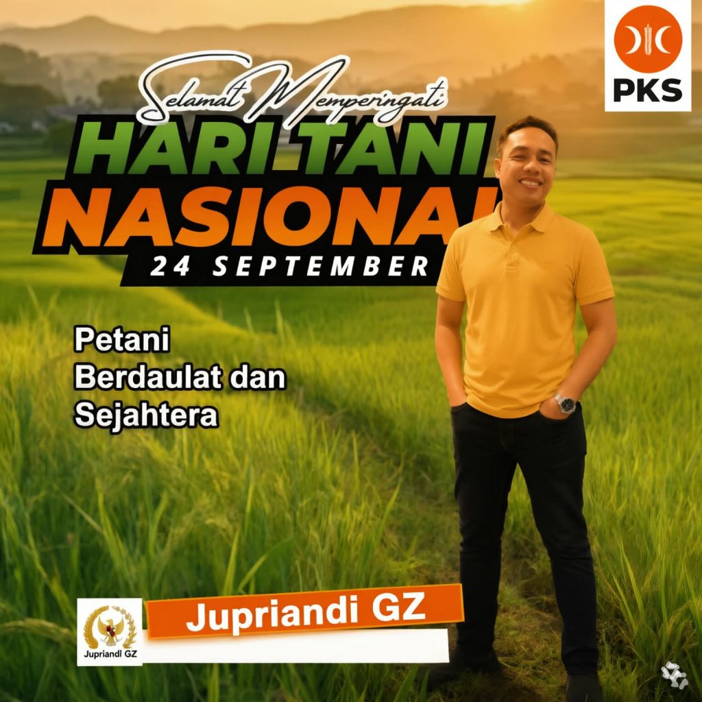 Peringati Hari Tani Nasional 24 September, Kader PKS Praya Timur: Selamat untuk Seluruh Petani di Tanah Air