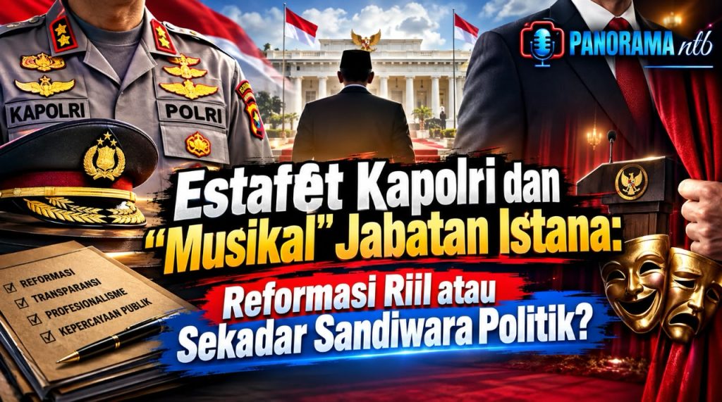 Estafet Kapolri dan “Musikal” Jabatan Istana: Reformasi Riil atau Sekadar Sandiwara Politik?