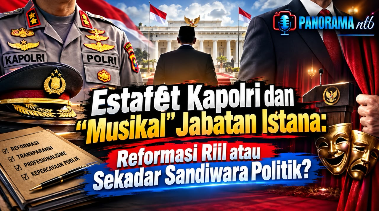 Estafet Kapolri dan “Musikal” Jabatan Istana: Reformasi Riil atau Sekadar Sandiwara Politik?