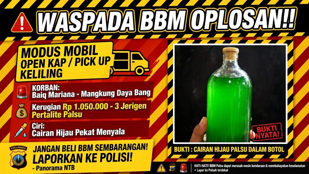 Heboh Warga Mangkung Daya Jadi Korban BBM Oplosan, Rugi 1.050.000 Beli 3 Jerigen Pertalite Tapi Isi Cairan Hijau Mencurigakan