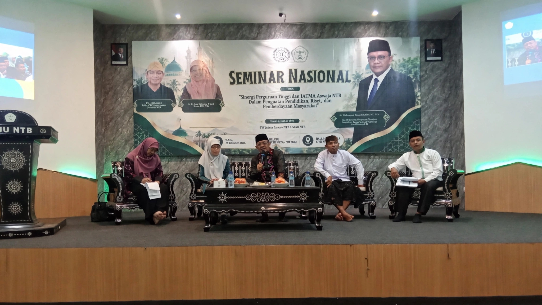 Sejarah Baru, 3 Kampus & Jatma Aswaja NTB Teken MoU 5 Pilar Strategis di Seminar Nasional UNU NTB
