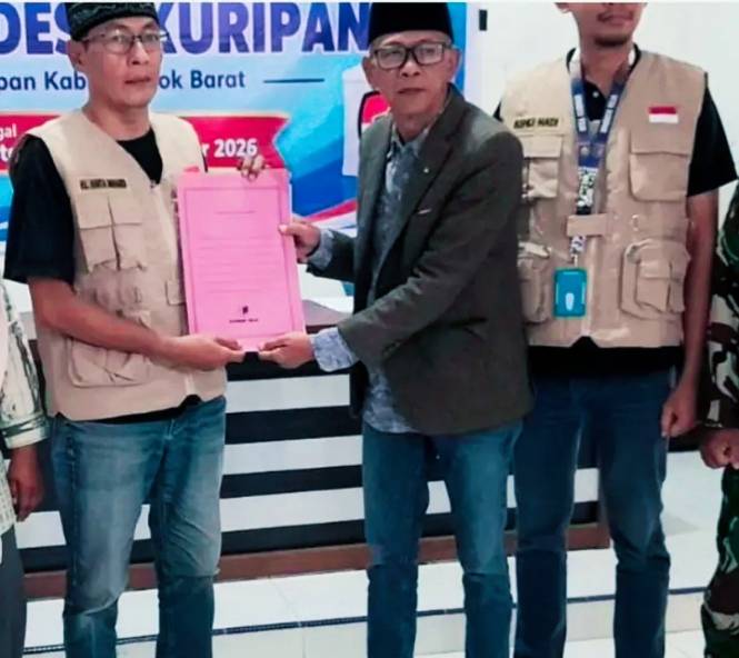 Tanpa Iring-iringan, Tanpa Keramaian — Hasbi Petahana Maju Sendiri di Pilkades Kuripan